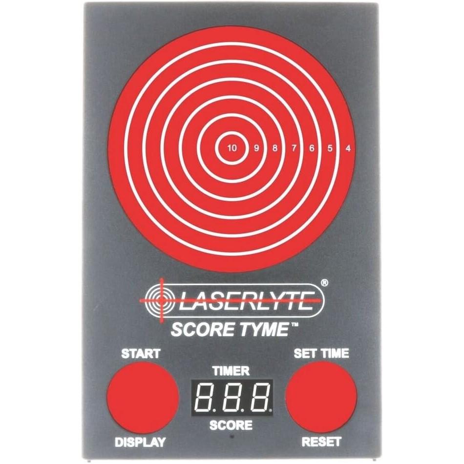 LaserLyte TLB-XL Score Tyme Trainer Target with LED Scoring Display