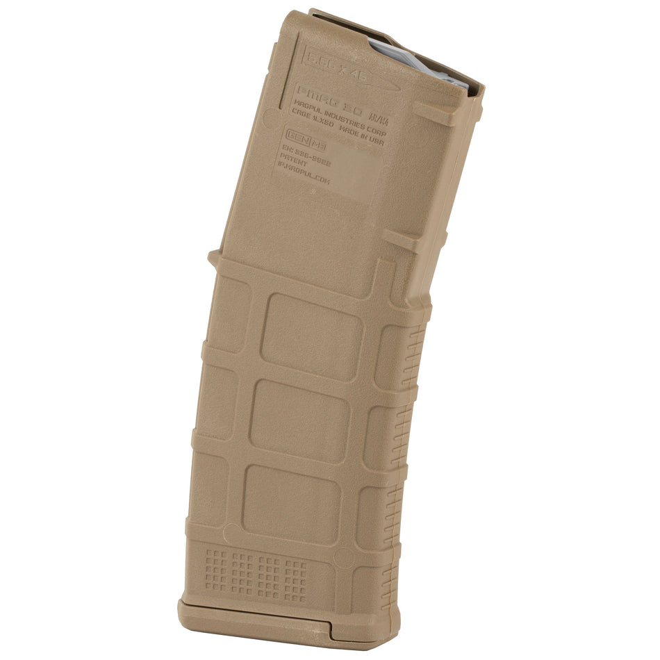 Magpul Magazine, PMAG AR/M4 M3, 223 Remington/556NATO, 30 Rounds, Fits AR Rifles, Medium Coyote Tan
