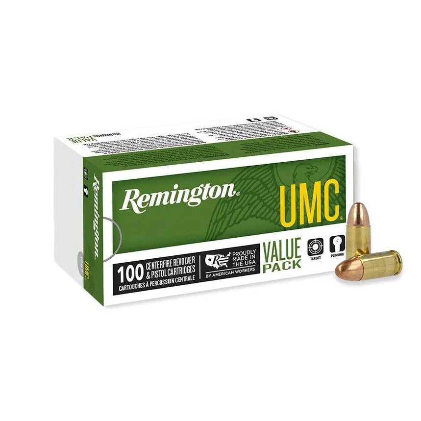 Remington UMC Value Pack 9mm Luger / Parabellum 115 gr FMJ ammo