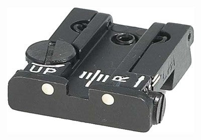 Beretta Adjustable Rear Sight for 92FS and 96FS Pistol White Dot