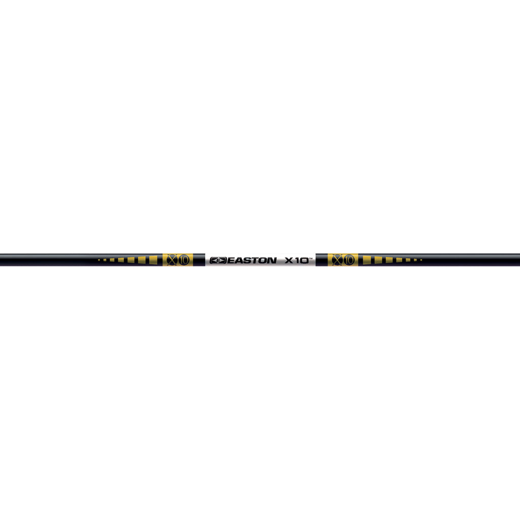 Easton X10 Carbon/Alloy Target Arrow Shafts 350 Spine - 1 Dozen