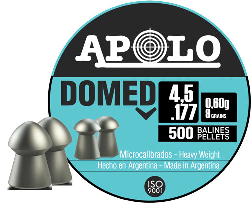 Hatsan Apolo .177 Domed Pellets 9 Grain 500 Count