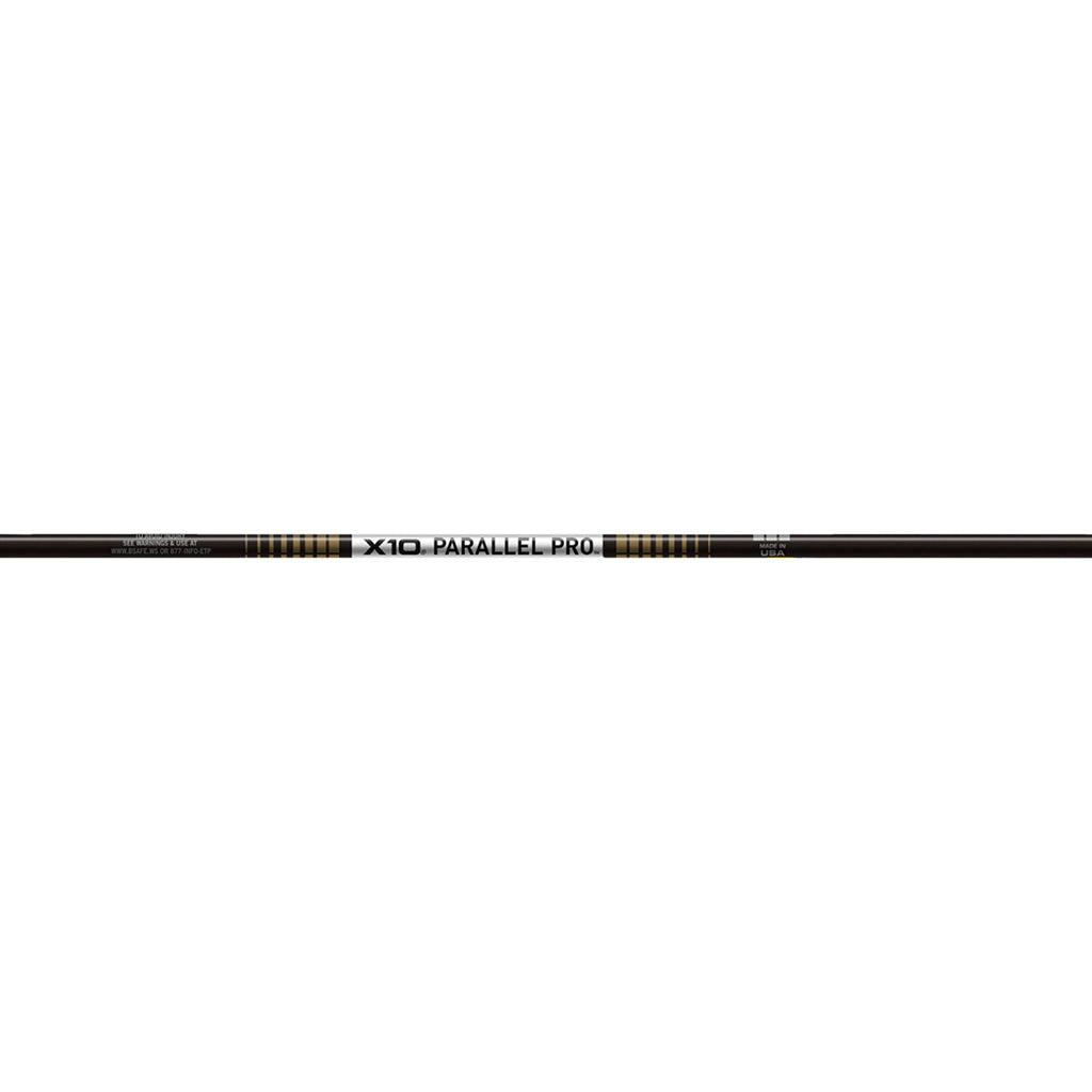 Easton X10 Parallel Pro 4mm Arrow Shafts 340 Spine - 1 Dozen
