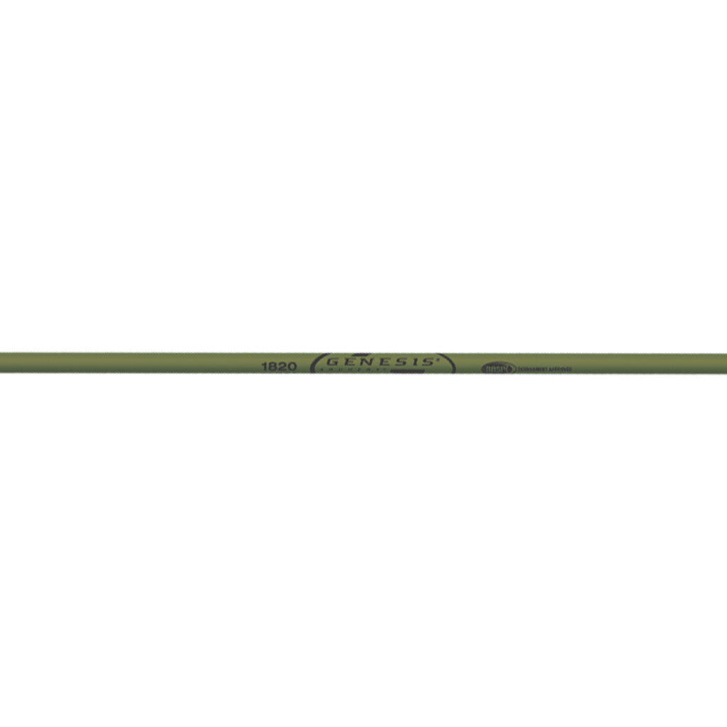 Easton Genesis OD Green Aluminum Arrow Shafts Size 1820 - 1 Dozen