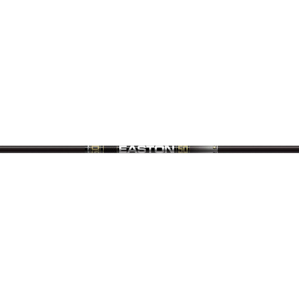 Easton 5.0 Carbon Arrow Shafts with Half Outs 200 Spine 1 Dozen