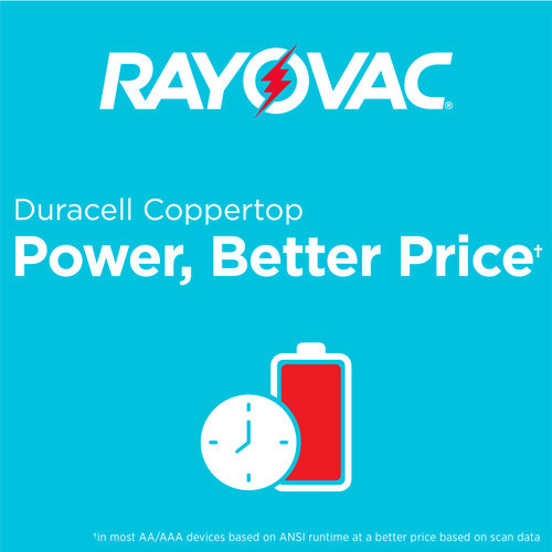Rayovac High Energy Alkaline AA Batteries 36-Pack