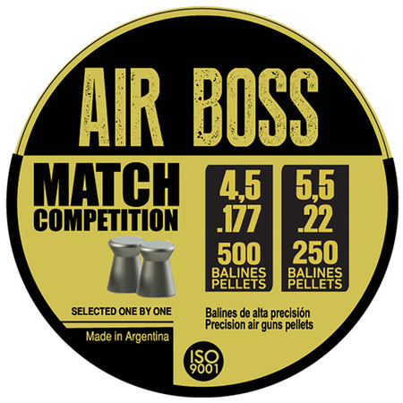 Hatsan Apolo .177 Air Boss Match Air Pistol Pellets 7gr 500-Pack
