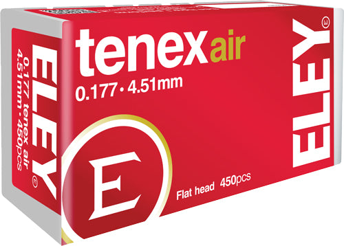 Eley Tenex Air Pellets .177 Cal 4.51mm 8.2 Grain 450-Count