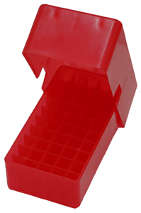 MTM Ammo Box 50-Round Slip Top for .38 Special and .357 Mag