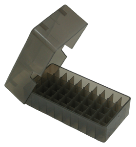 MTM Ammo Box 50-Round Slip Top for .44 Mag and .45 Long Colt