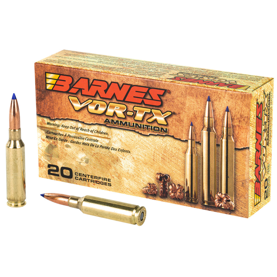 Barnes 30815 VOR-TX Tipped TSX Boat Tail BT 120 Grain 6.5mm Creedmoor