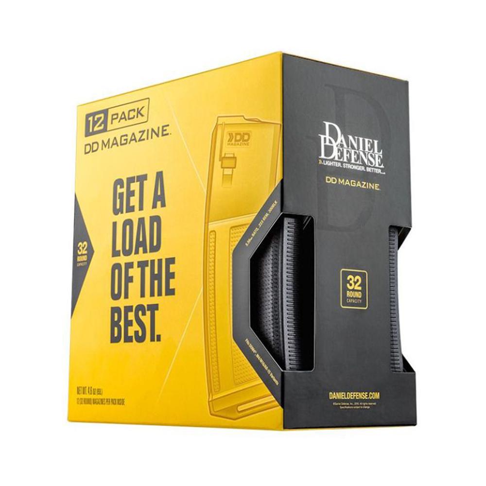 Daniel Defense DD Rifle Magazine 12-Pack 5.56mm 32-Round