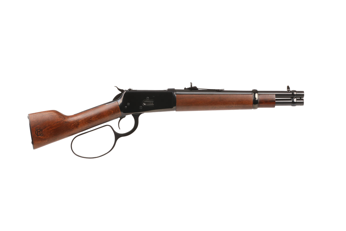 Heritage Mfg RH92044121 92 Ranch Hand 44 Mag 5+1 12" Black Oxide Alloy Steel Barrel, Black Oxide Alloy Steel Receiver, Hardwood Fixed Stock