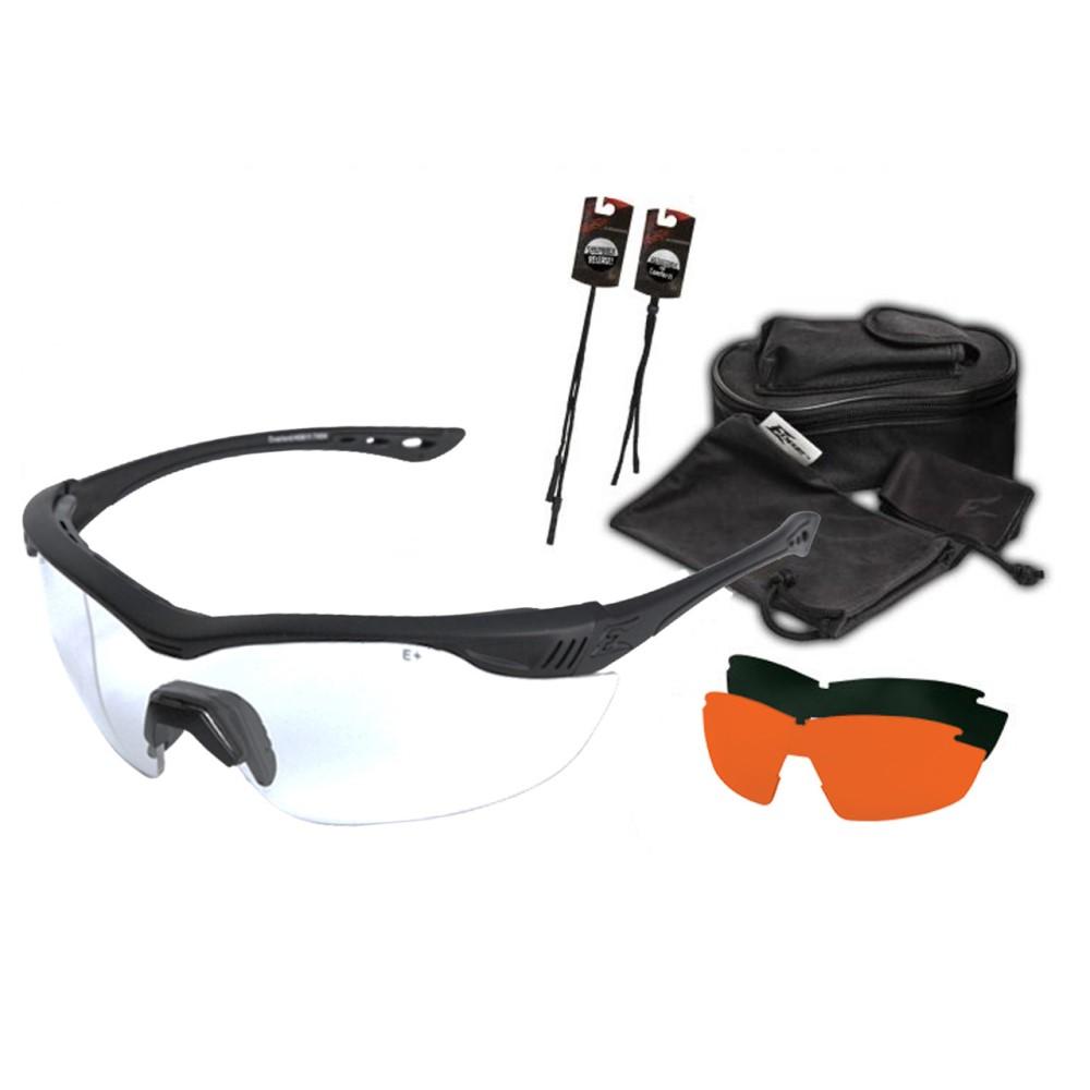 Edge Overlord 3-Lens Safety Glasses Kit with Vapor Shield Lenses