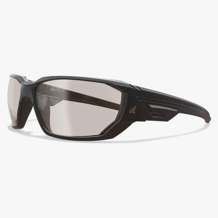 Edge Dawson Z87+ Safety Shooting Glasses Black Frame Polarized Smoke Lens