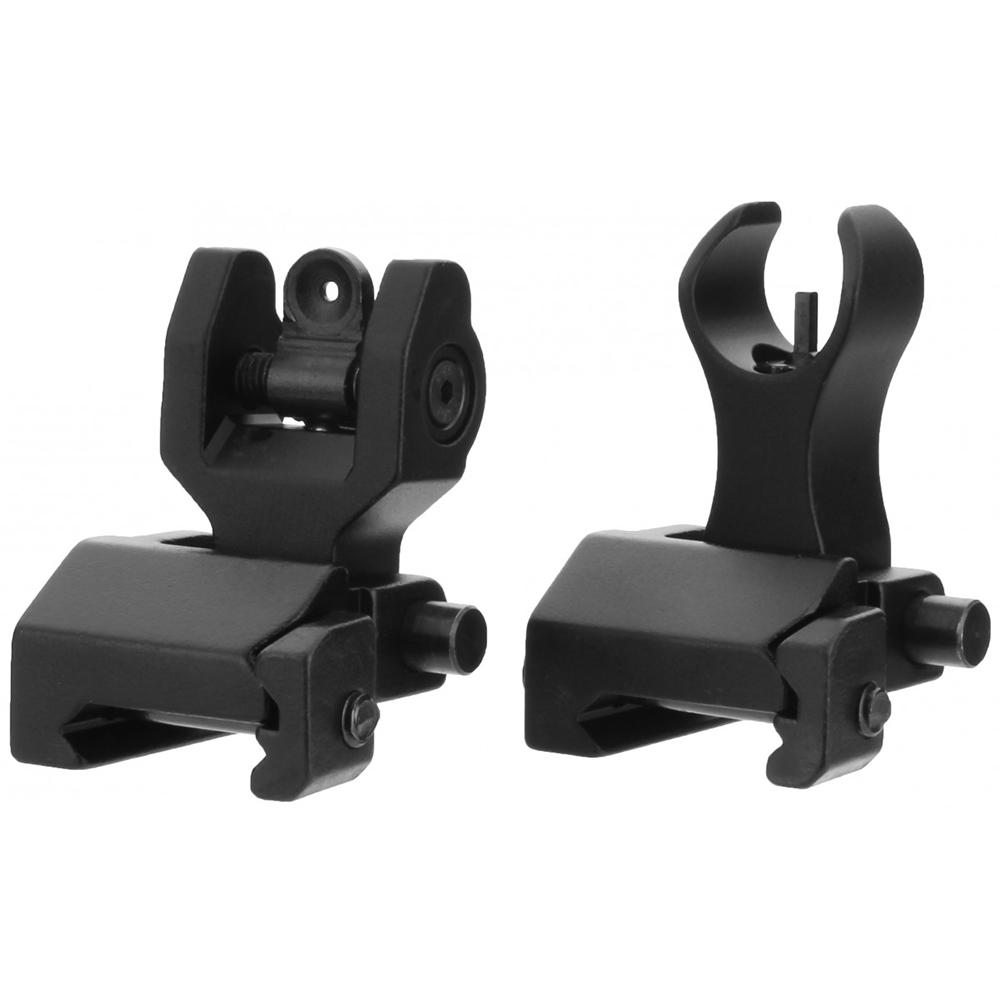 TacFire Same Plane Flip-Up Backup Iron Sights Set
