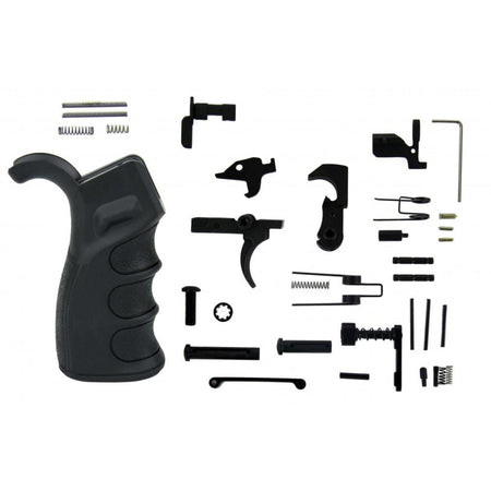 TacFire AR-10 Lower Parts Kit Black Complete