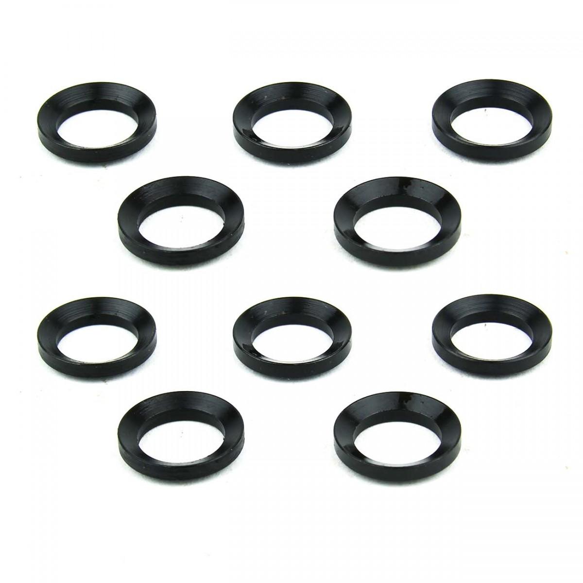 TacFire AR-15/.223 Muzzle Brake Black Crush Washers 10-Pack