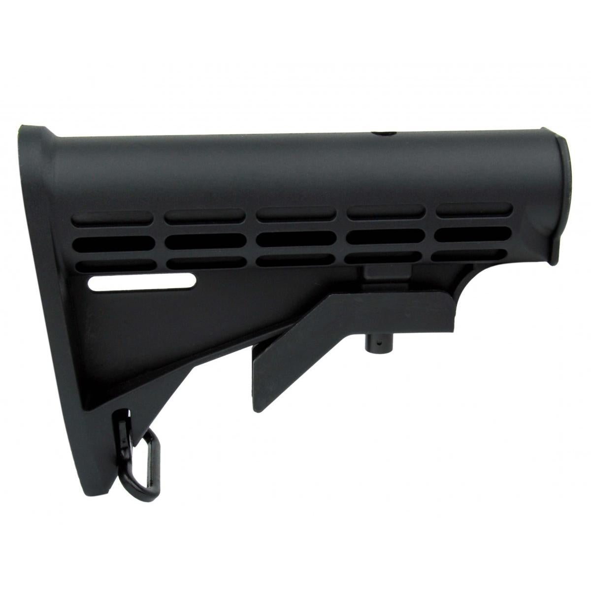 TacFire AR-15 Mil-Spec 6-Position M4 Buttstock with Sling Loop