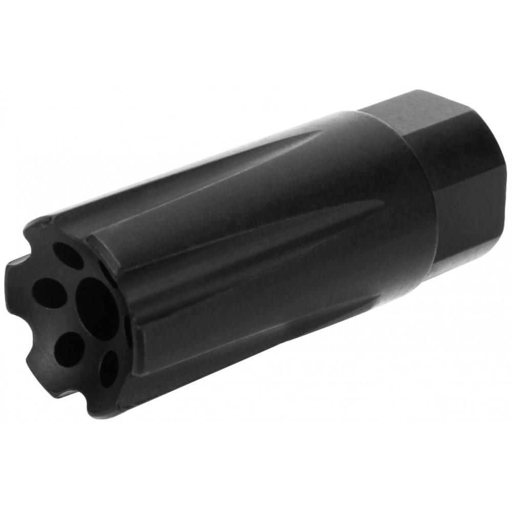 TacFire Linear Compensator Sound & Concussion Forwarder .308 5/8x24 Black Steel