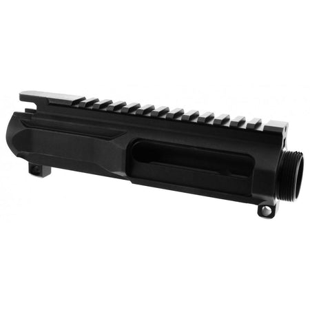 TacFire AR-15 Slick Side Stripped Upper Receiver Forged 7075 T6 Black