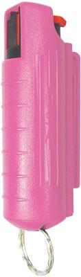 PSP Pepper Spray with Pink Hard Case and Key Ring 1/2 oz