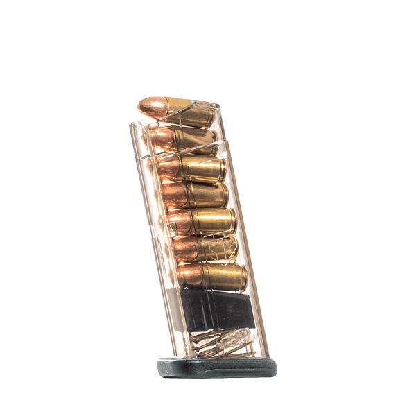 Elite Tactical Systems ETS S&W Shield Magazine 9mm Standard 7-Round Translucent