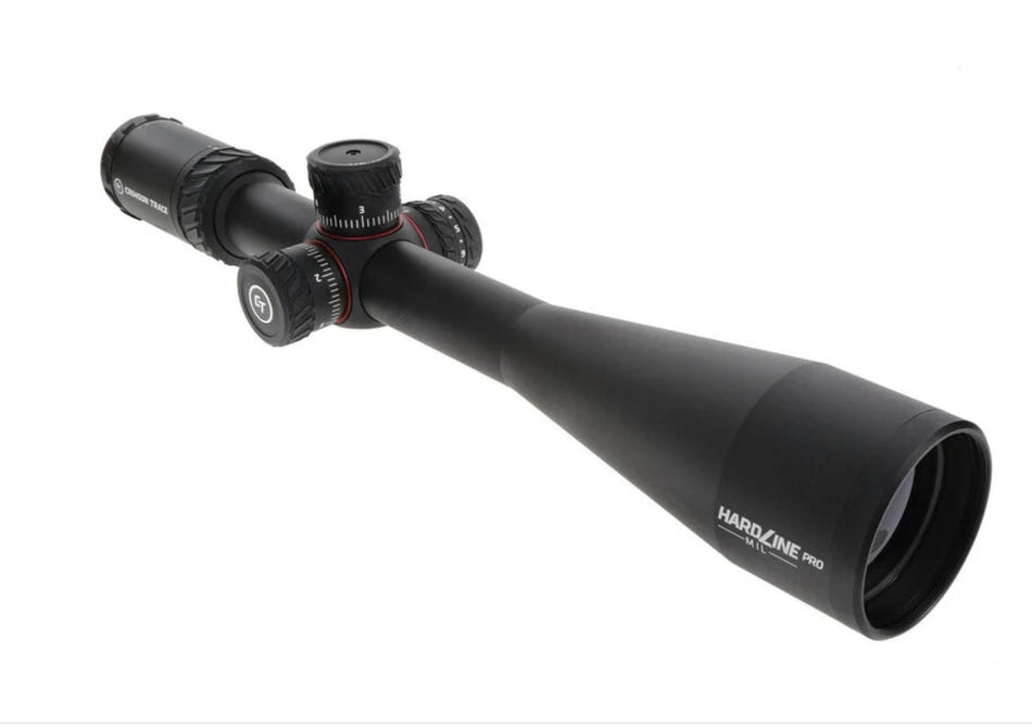 Crimson Trace Hardline Pro Rifle Scope 6-24x50mm 30mm SFP MR1-MIL Illuminated Black