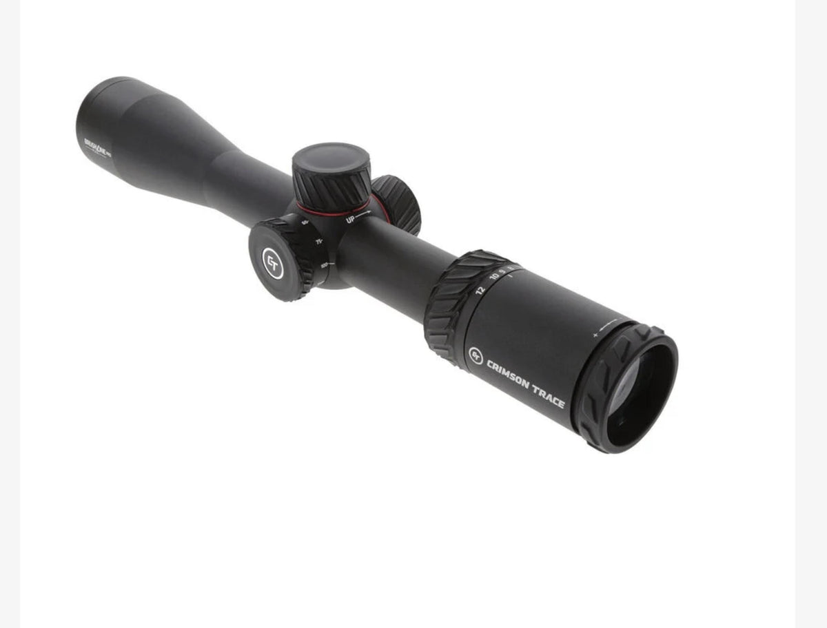 Crimson Trace Brushline Pro 3-12x42mm Rifle Scope 30mm Plex Reticle