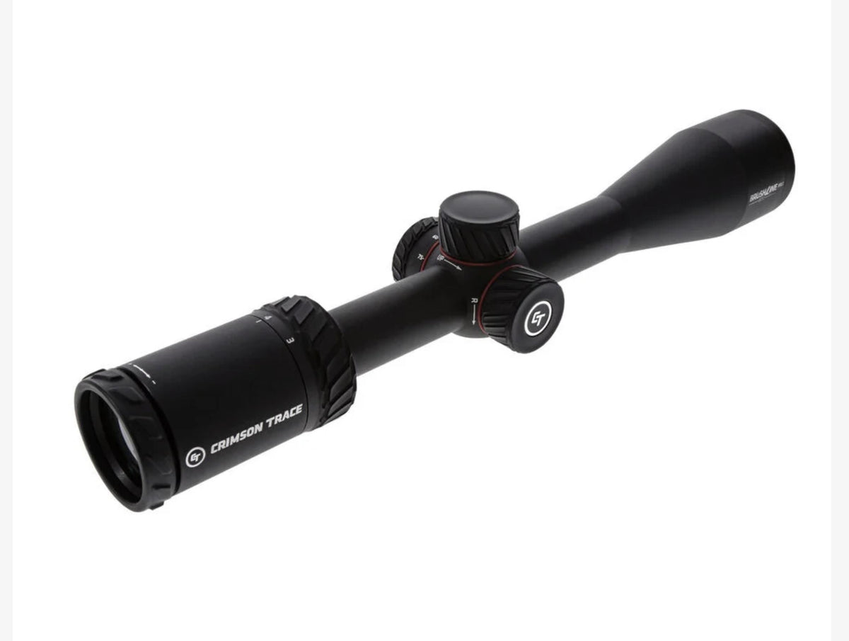 Crimson Trace Brushline Pro Rifle Scope 3-12x42mm BDC PRO Reticle Black