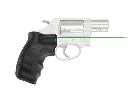 Crimson Trace Lasergrips Green Laser Sight for S&W J-Frame Round Butt Revolvers