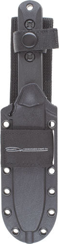 KA-BAR EK Commando Short Clip Point 5.06" Fixed Blade Knife with MOLLE Sheath
