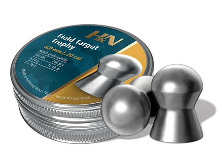 H&N Field Target Trophy Pellets .20 Caliber 250 Count Round Tin