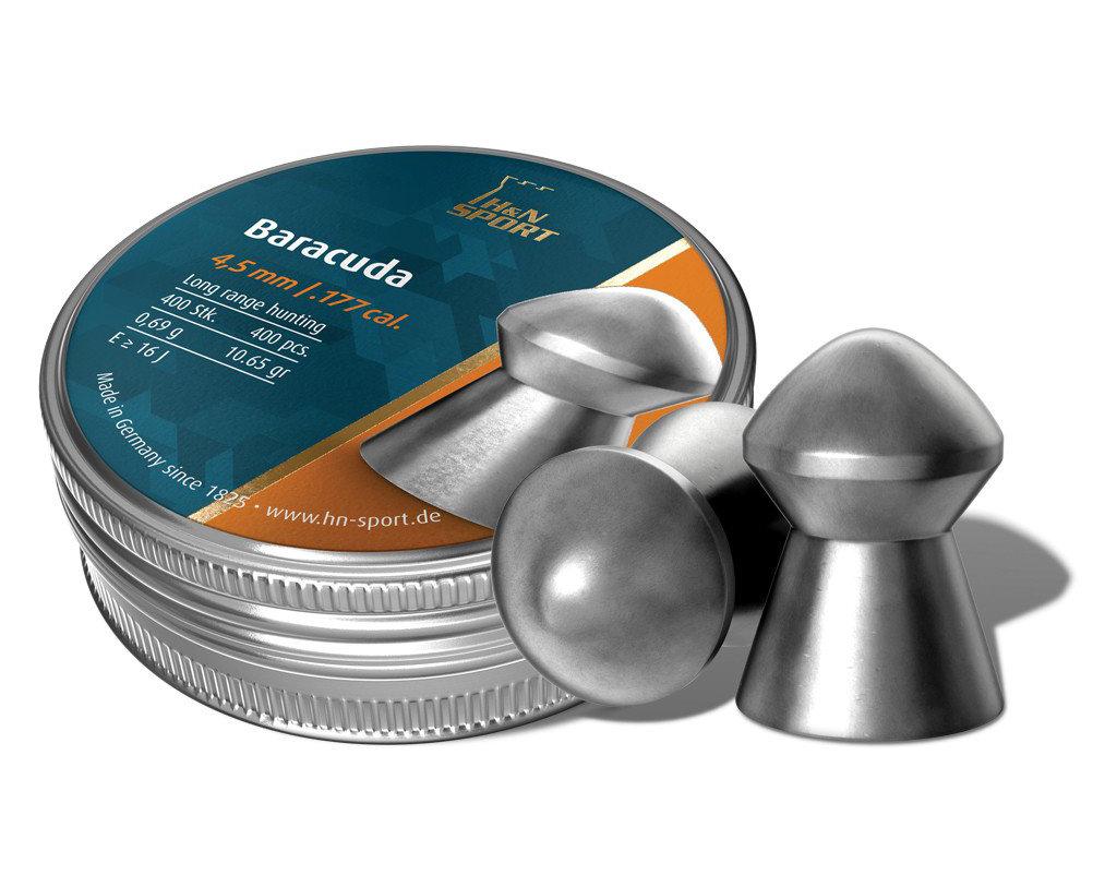 H&N Baracuda .177 Cal 10.65gr Air Gun Pellets 400/ct