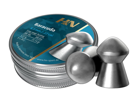 H&N Baracuda .22 Cal Air Gun Pellets 200 Count