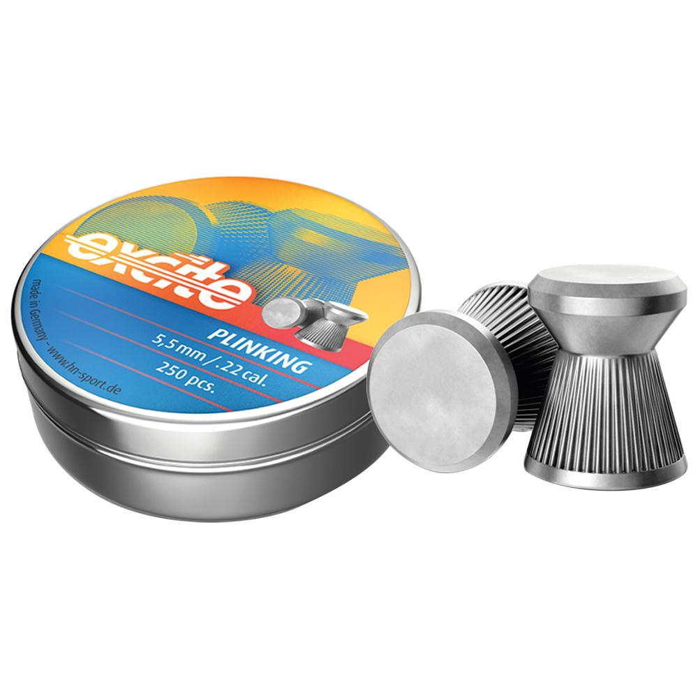 Excite Plinking .22 Caliber Airgun Pellets - 250 Count