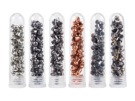 H&N Hunting Sampler Type II .177 Caliber Airgun Pellets 6 Types