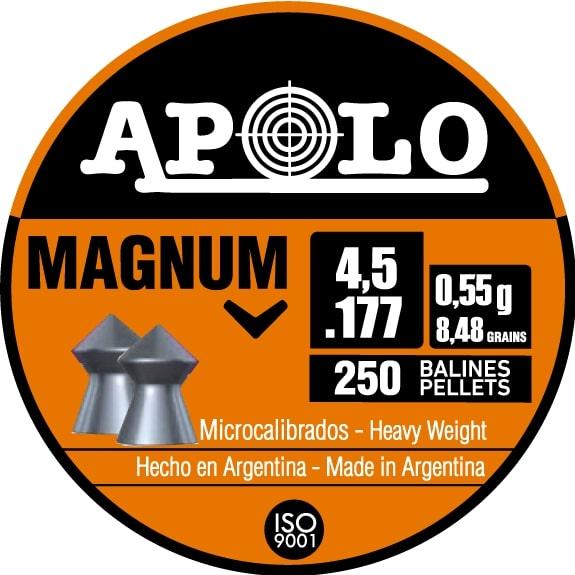 Hatsan Apolo Magnum .177 Cal Air Rifle Pellets 8.48 gr 250 Count