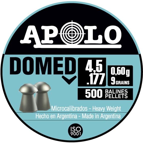 Hatsan Apolo Domed Air Rifle Pellets .177 Cal 9gr 500 Count