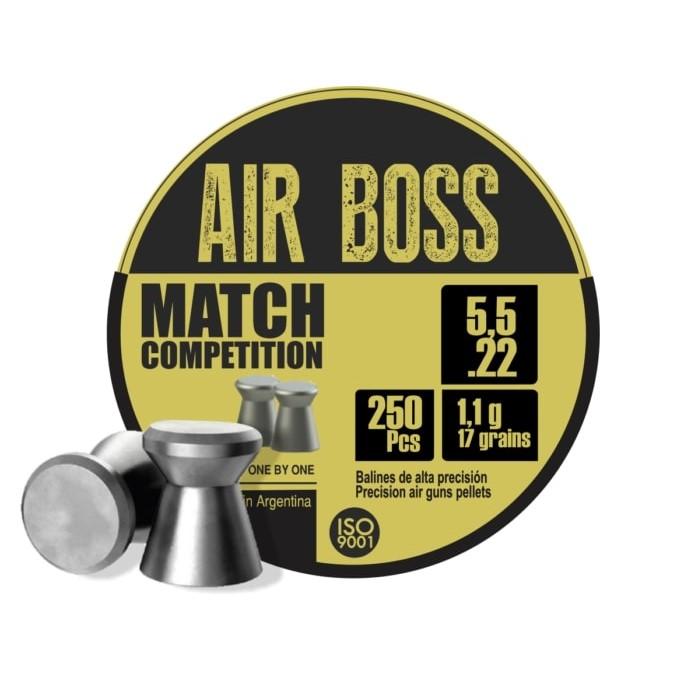Hatsan Apolo Air Boss Match Competition .22 Cal Air Rifle Pellets 17gr 250 Count