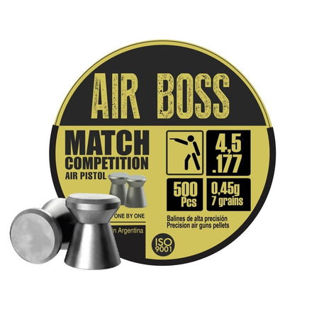 Hatsan Apolo Air Boss Match Competition Air Pistol Pellets .177 Cal 7gr 500ct