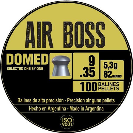 Hatsan Apolo Air Boss Domed Pellets .35 Cal 82gr - 100 Count
