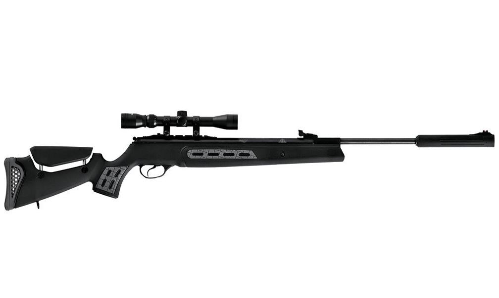 Hatsan Mod 125 Spring Sniper Combo .25 Caliber Air Rifle 900fps Black