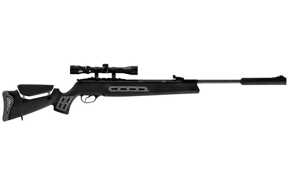 Hatsan Mod 125 Spring Sniper Combo .25 Caliber Air Rifle 900fps Black