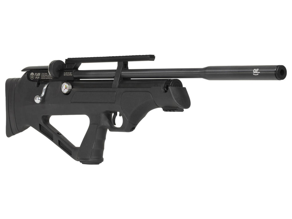 Hatsan FlashPup Synthetic .22 Cal QE Bullpup PCP Air Rifle 1120fps with 2 Mags