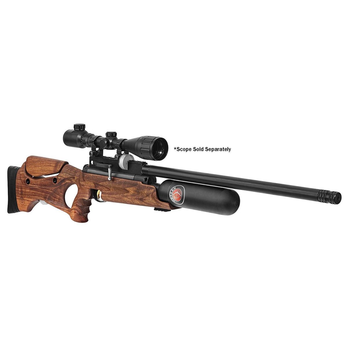 Hatsan NeutronStar PCP Air Rifle .25 Caliber 1050fps with 2 Magazines