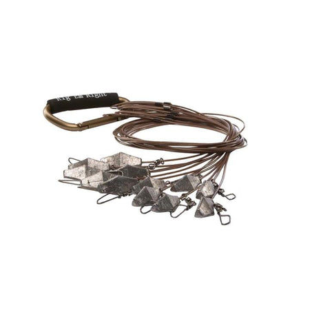 Rig'Em Right Xtreme Coated Cable Decoy Anchors 54" 6oz 12-Count