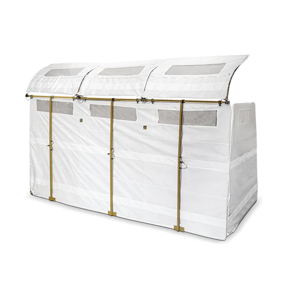 Rig'Em Right Panel Blind Snow Cover with Stubble Straps and Mesh Windows