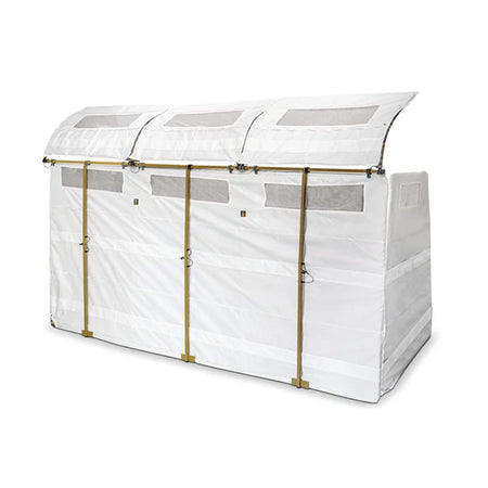 Rig'Em Right Panel Blind Snow Cover with Stubble Straps and Mesh Windows
