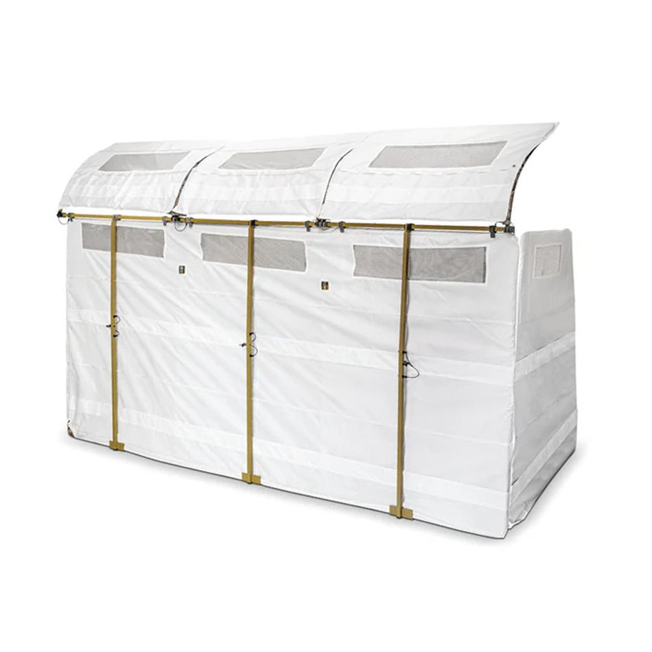 Rig'Em Right Panel Blind Snow Cover with Stubble Straps and Mesh Windows
